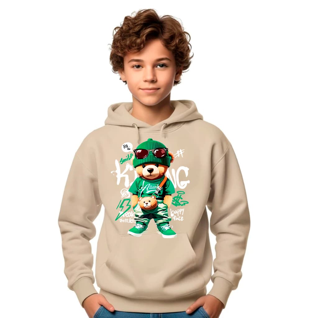 Moletom Masculino  Infantil Juvenil  Moletom Masculino Infantil Masculino Estampado Casaco Masculino