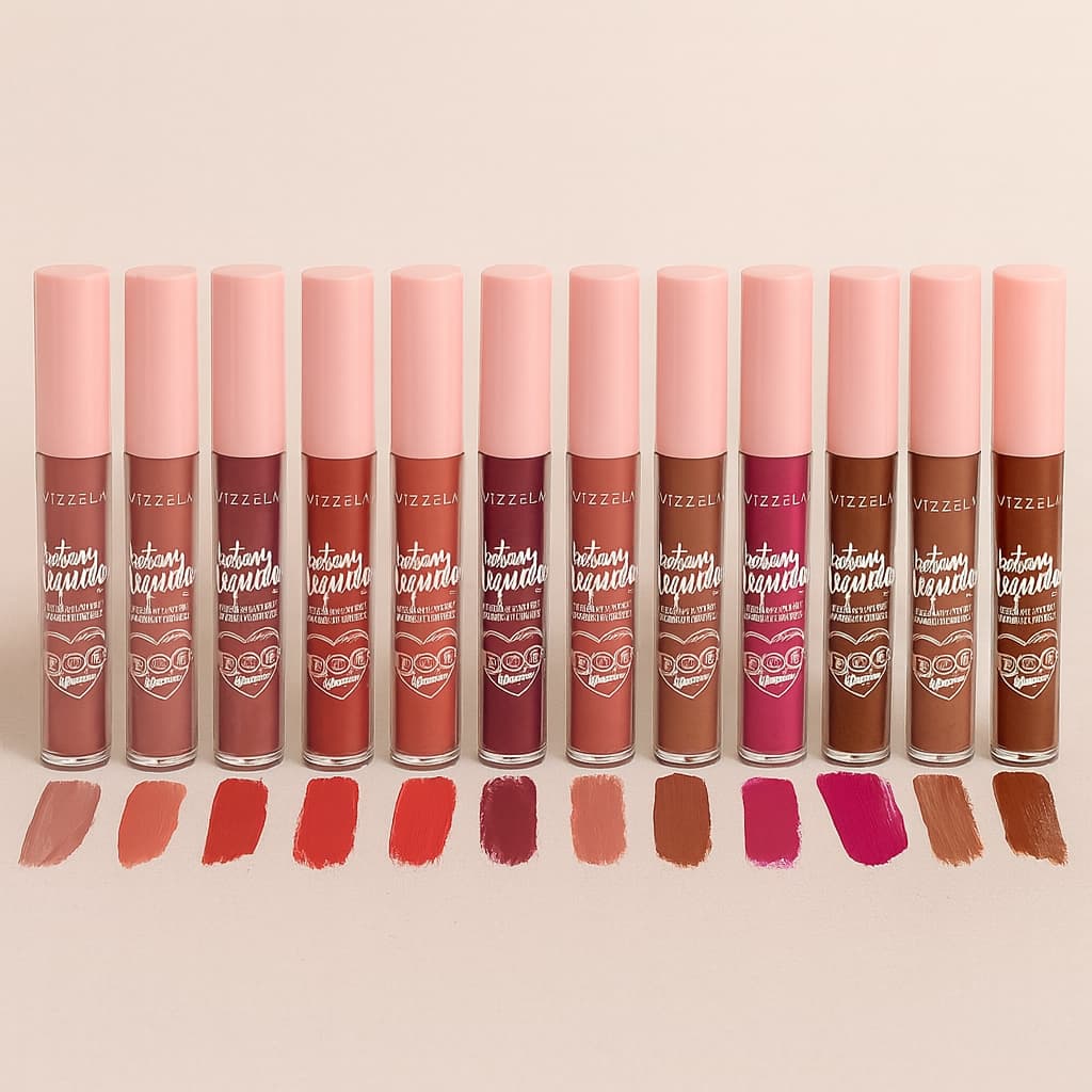 Batom Líquido Matte Vizzela DOG LOVERS 3,5g