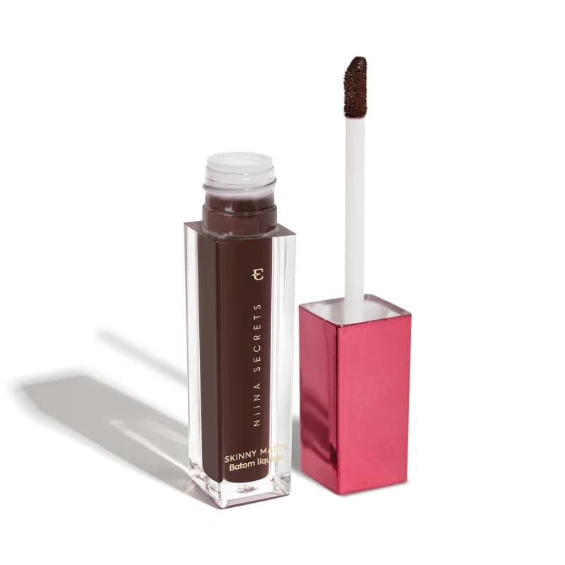 BATOM LIQUIDO SKIN MATTE MARROM LÍRIO 5ML NIINA SECRETS