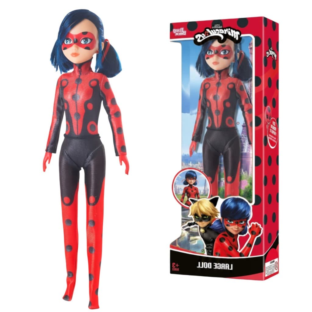 Boneca Ladybug Miraculous ORIGINAL Articulada Lady Bug Infantil Novabrink