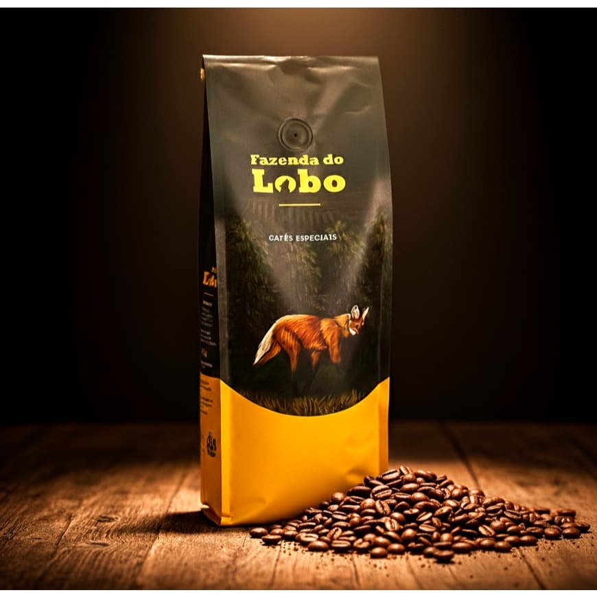Café Especial +84 Pts Fazenda Do Lobo 500g Em Grãos Sul De Minas Gerais 100% Arábica