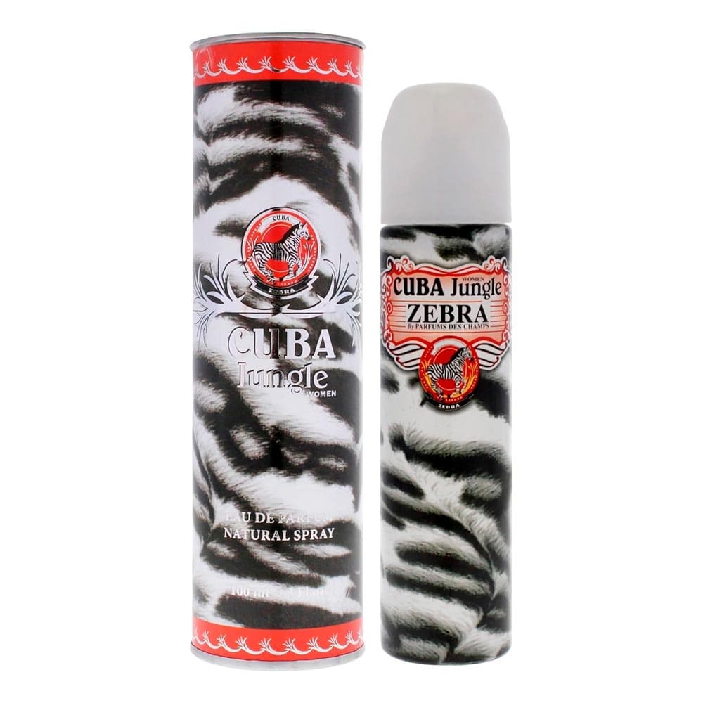 Perfume Cuba Importado Jungle Zebra  Eau de Parfum Feminino 100ML Original
