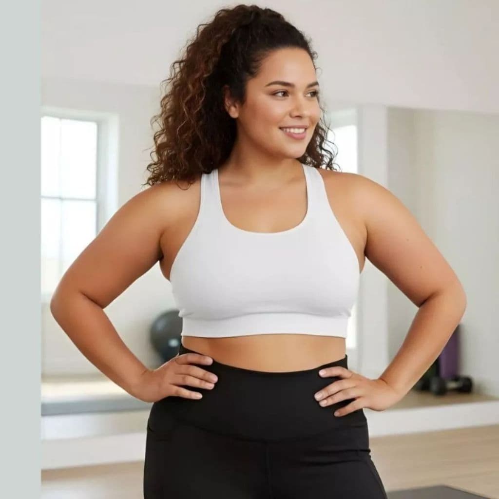 Kit 5 Top Fitness Feminino Moda Plus Size Roupas Femininas