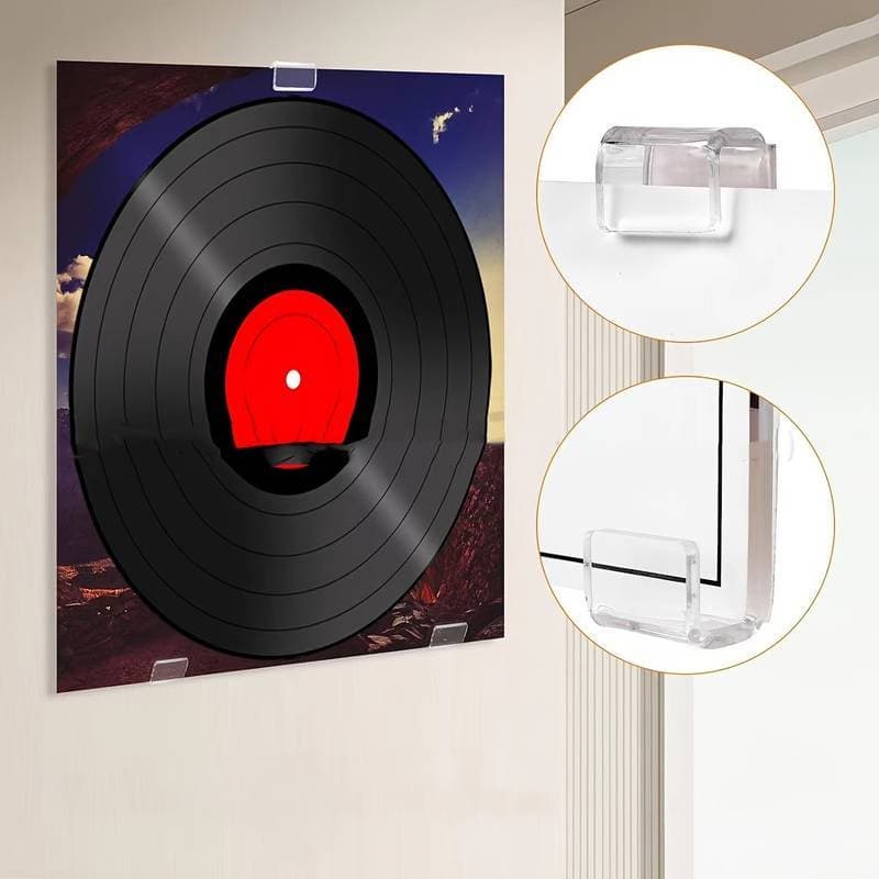 Prateleiras De Exibição Para Disco Vinil Coleções Estante Suporte De PAREDE Para Discos De Vinil - Para Lp's