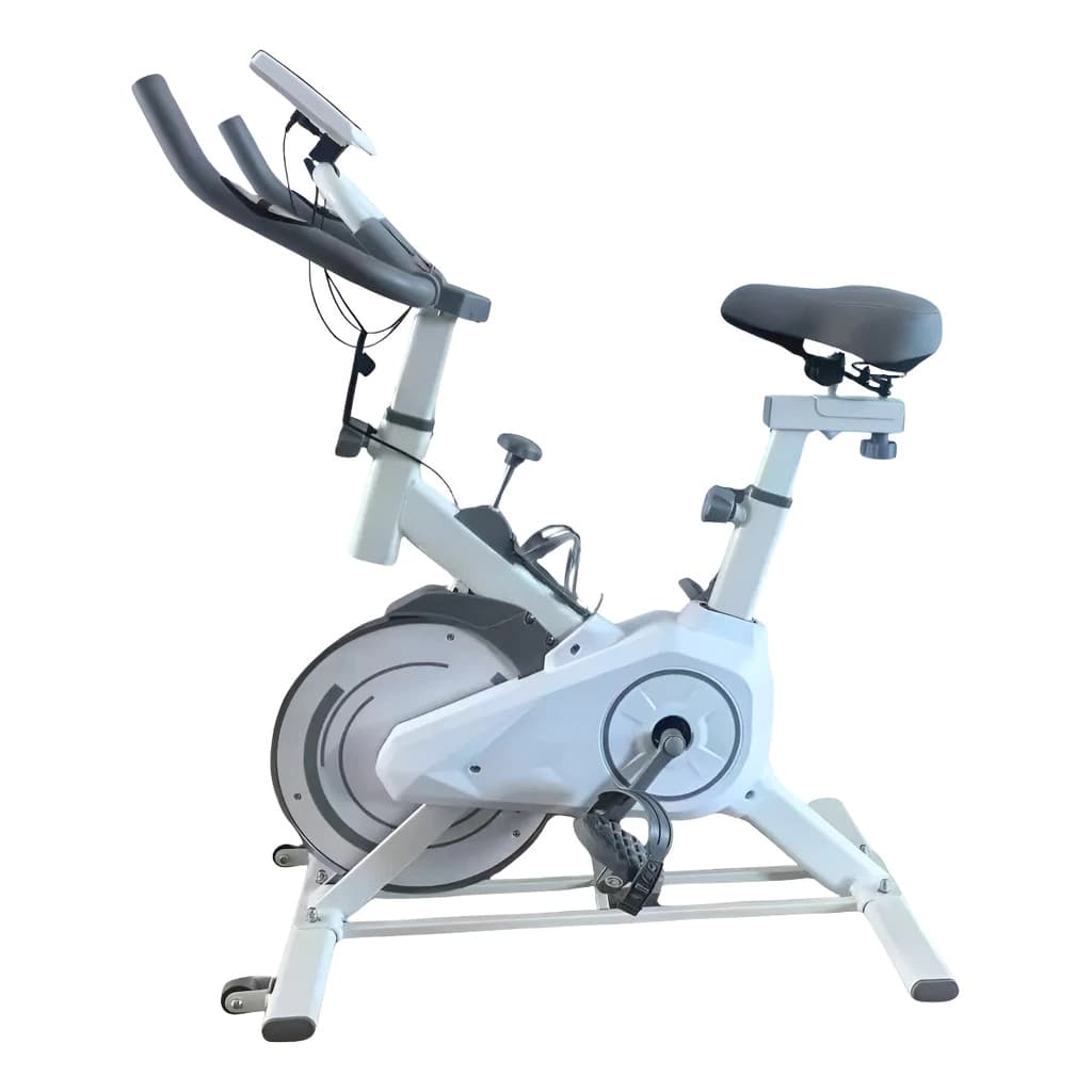 Bicicleta Ergométrica Visor de LED Alta Performance Academia Fitness Spinning + Garrafinha