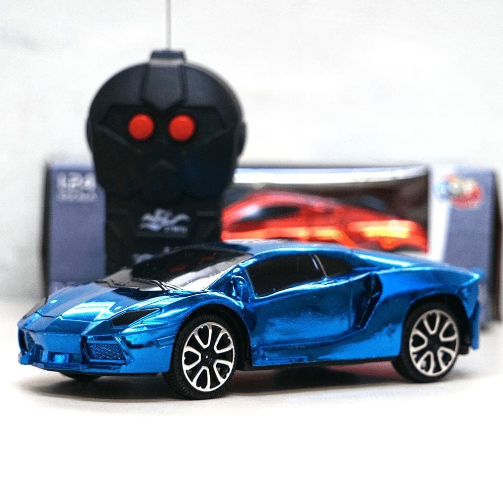 Carrinho De Controle Remoto Carro Esportivo Sem Fio 3 Funções Diversas Cores