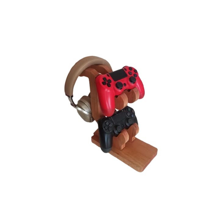 Suporte Porta Controle Videogame Gamer Para Ps4 Xbox Branco