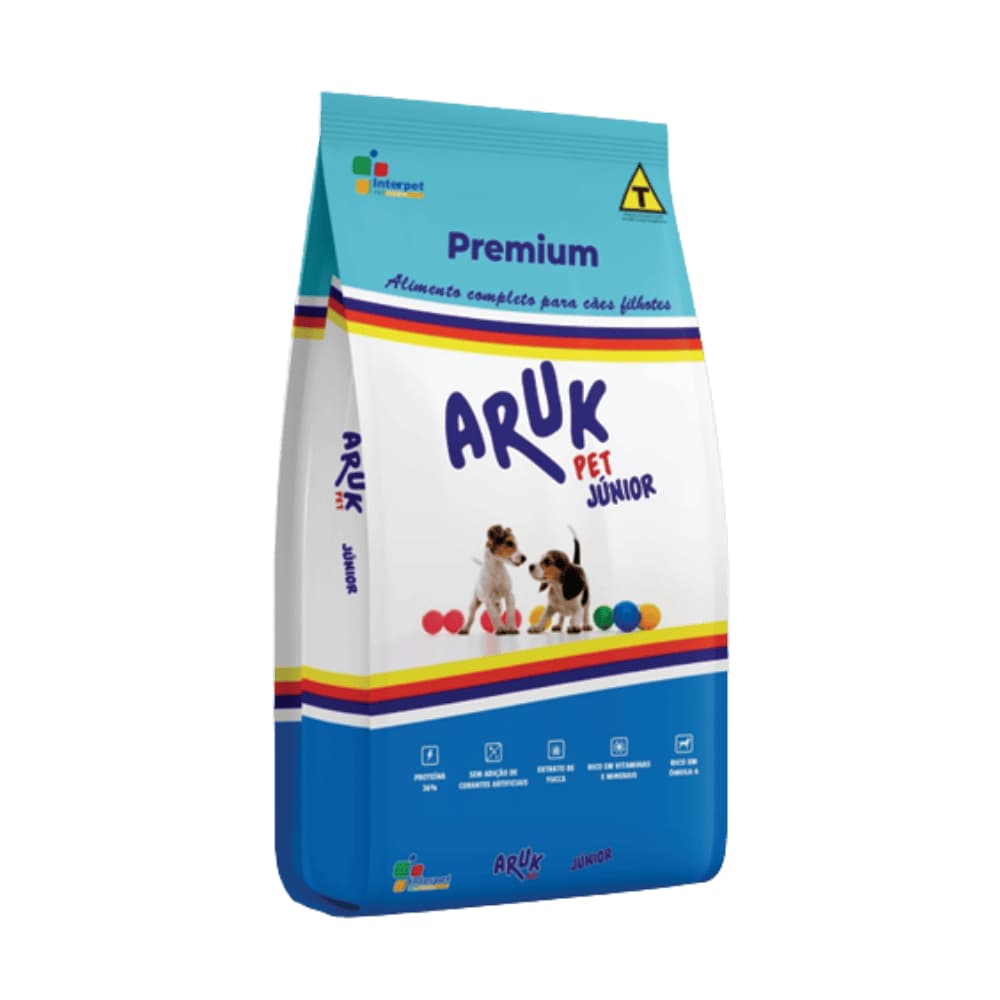 Ração para Cachorro Filhote Aruk Pet Júnior 26% Proteína 25kg