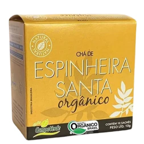 Cha Organico Campo Verde - Cx10 Saches