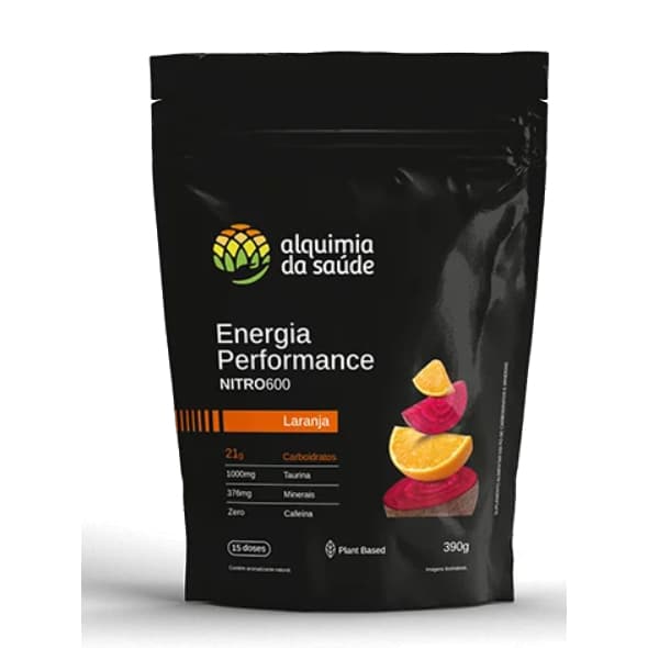 ENERGIA PERFORMANCE NITRO 600 390G BETERRA/CACAU ALQUIMIA DA SAUDE