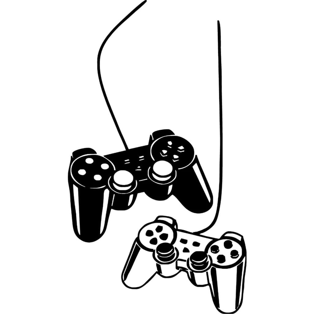 Adesivo Gamer Controles Game Video Game para sala, quarto