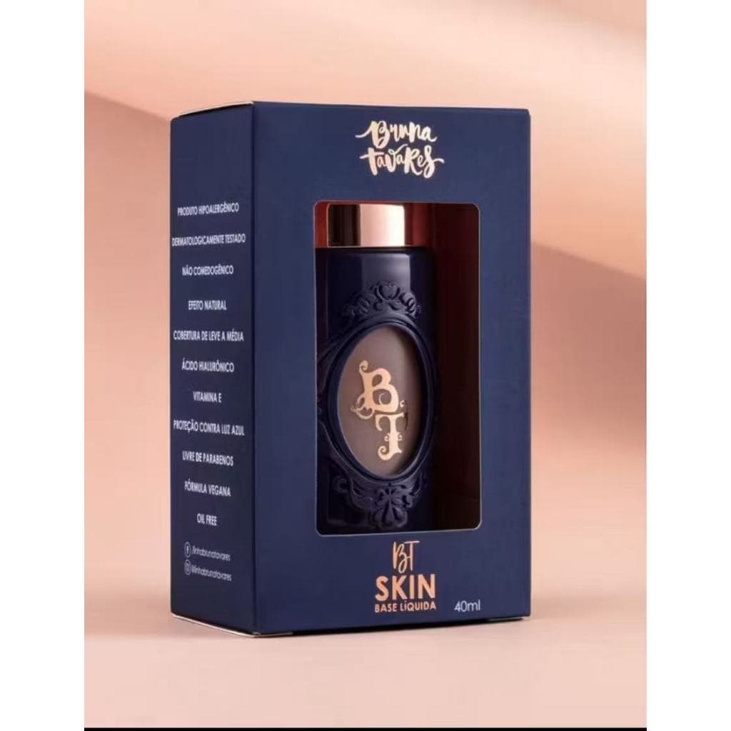 Bruna Tavares BT Skin Base Líquida Com Acabamento Aveludado 40ml Envio rápido