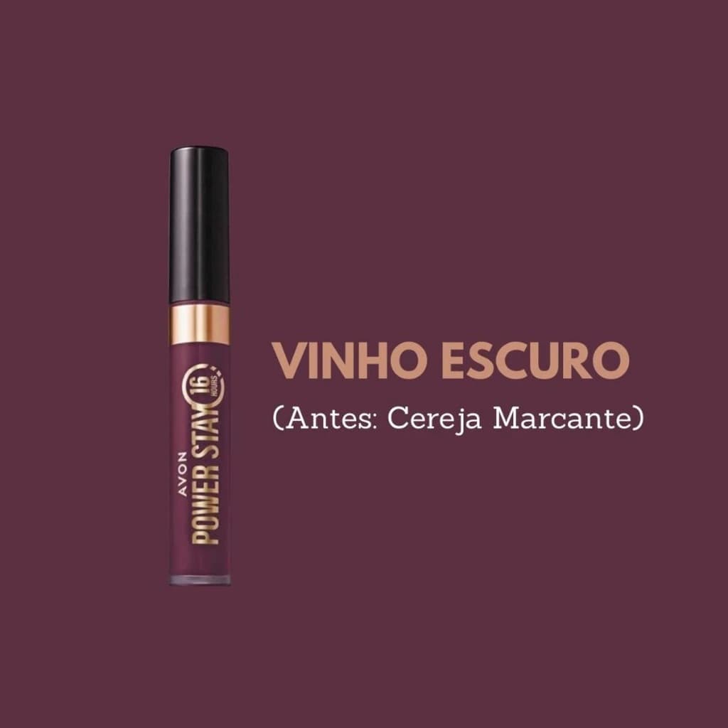 Power Stay Batom Líquido Matte 16h Avon