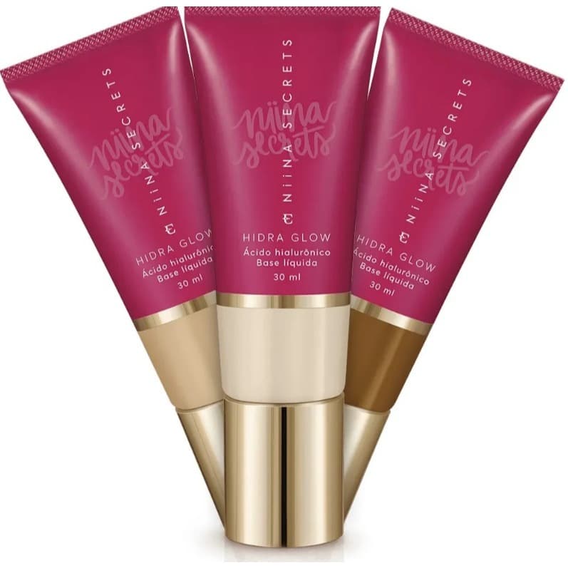 Base Liquida Hidra Glow - NIINA SECRETS Eudora á escolher