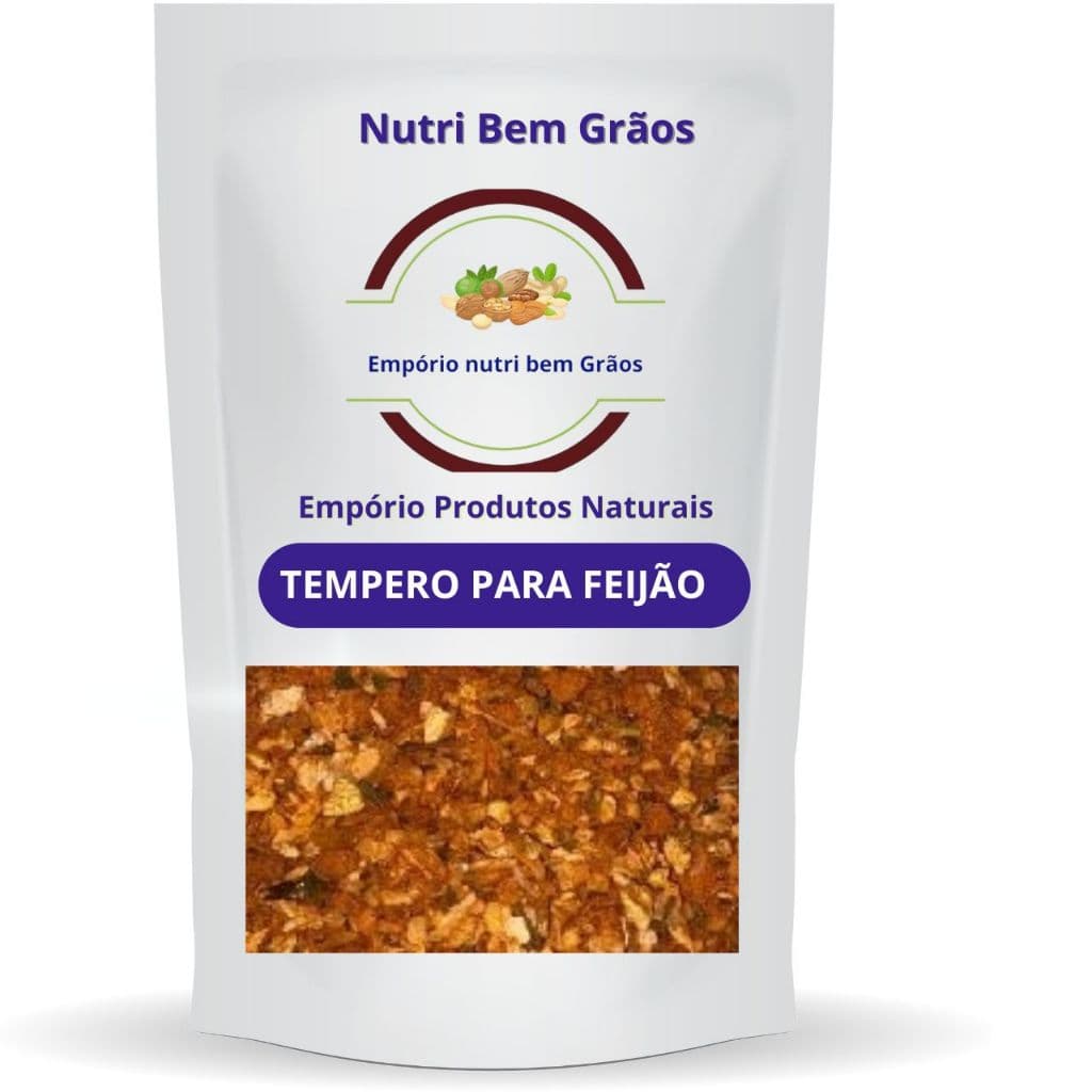 Tempero para Feijão - (Tempero especiarias para Feijão)