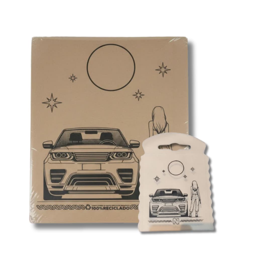 Tapete Papel Automotivo 4Kg + 100uni Lixocar TNT Selene