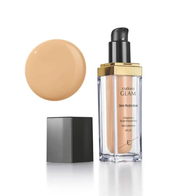 Base Líquida Glam Skin Perfection Cor 10 30ml Eudora