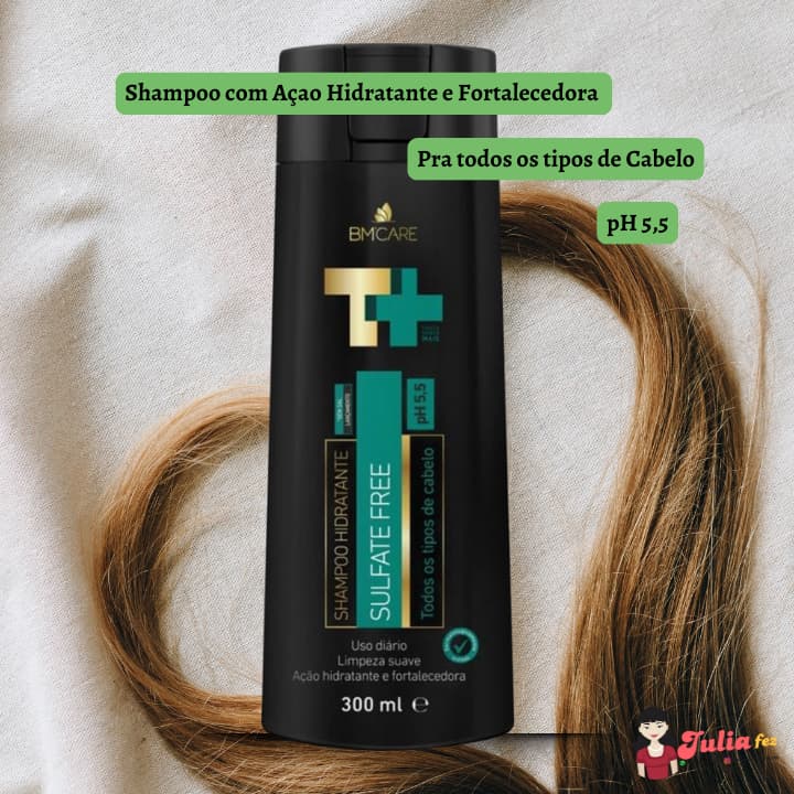 Shampoo Hidratante Barrominas Sulfate Free Uso Diário BMCARE PH5,5 300ml