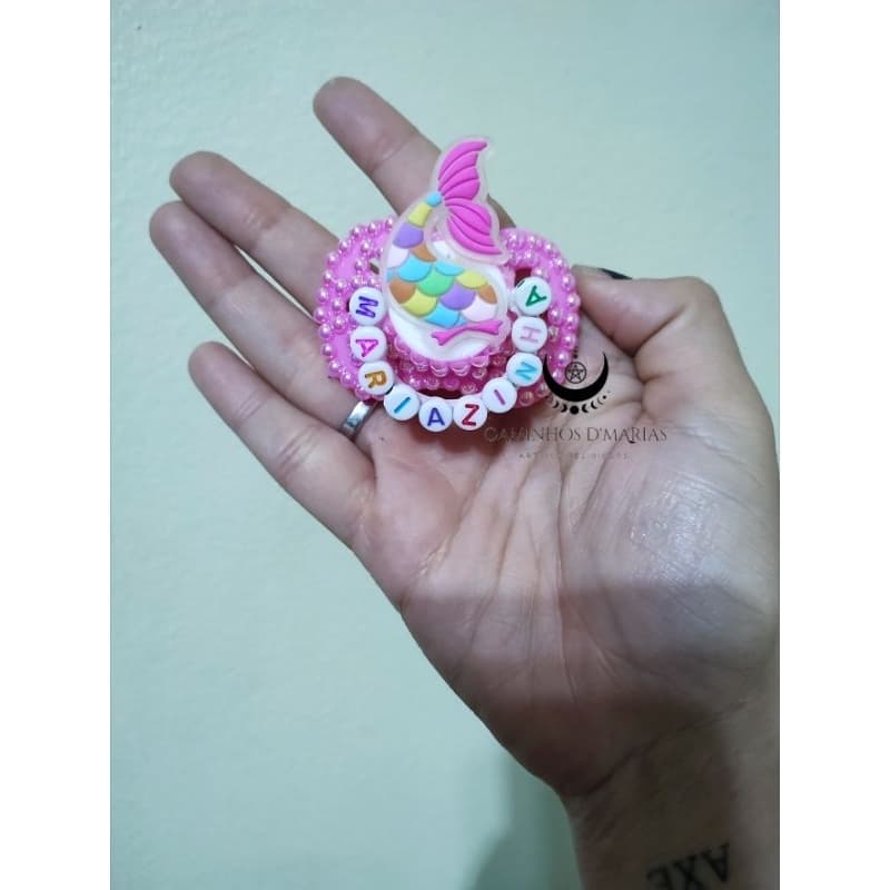 chupeta erê personalizada/chupeta cosme/ chupeta Ibeji/chupeta umbanda/chupeta candomblé/ chupeta erê menina