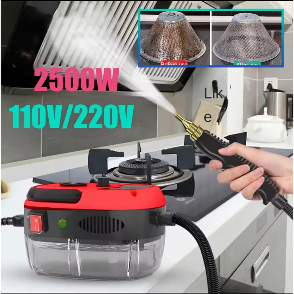 Limpador A Vapor De Alta Temperatura110V/220V , Máquina de limpeza de cozinha de 2500 W para desinfecção