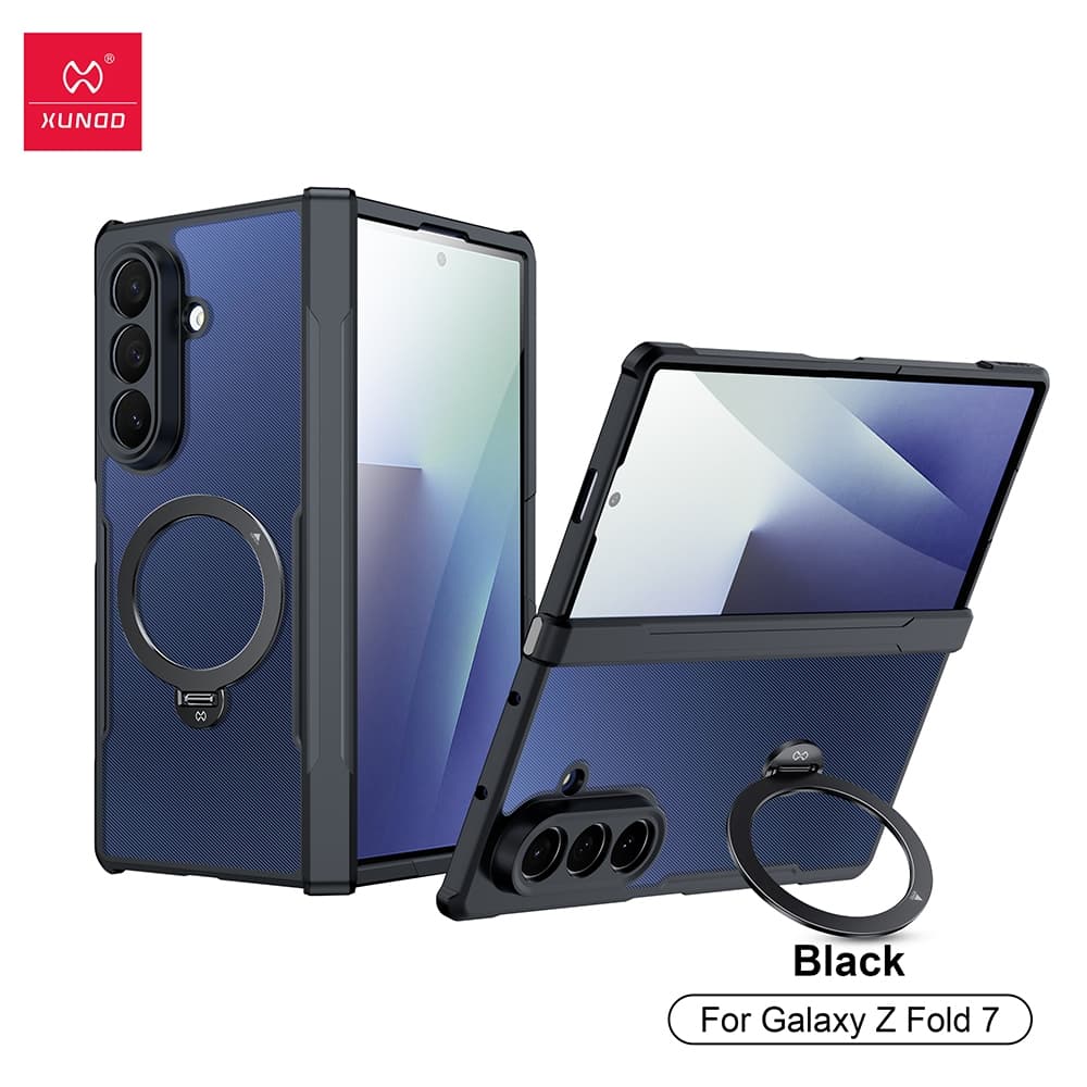 Xundd Samsung Z Fold7/Z FLIP7 Capa dobrável para celular à prova de choque - Capa de TPU macio com proteção nos quatro