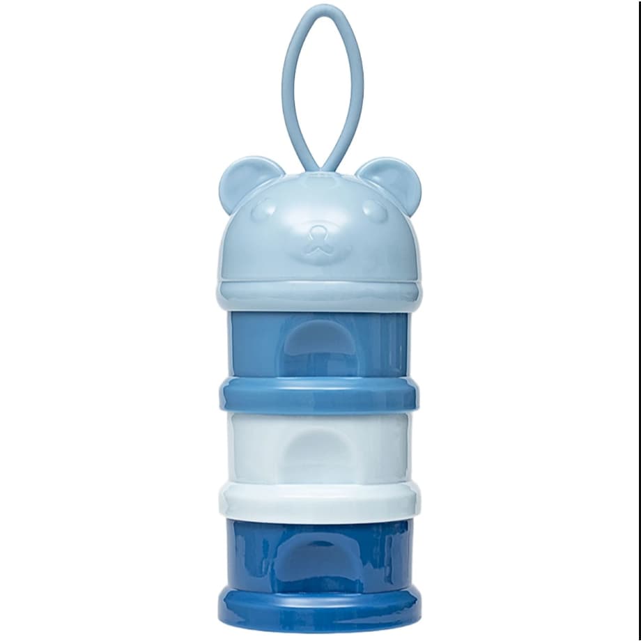 Potes Empilháveis Porta Leite Em Pó Snack Bebê Infantil Buba