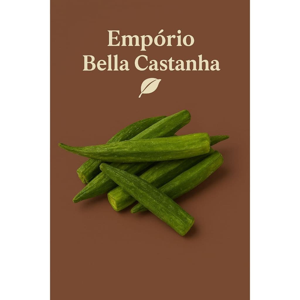 Quiabo Chips Liofilizado Snack Saudavel