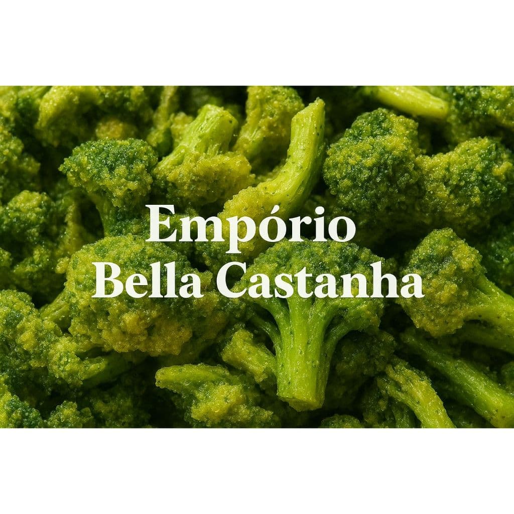 Brócolis Chips Liofilizado Snack Saudavel