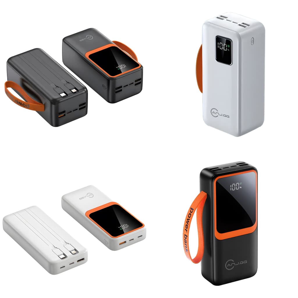 Carregador Portátil Power Bank Grande 50000mah/30000mah/20000mah/ Turbo 22.5W PD Rápido