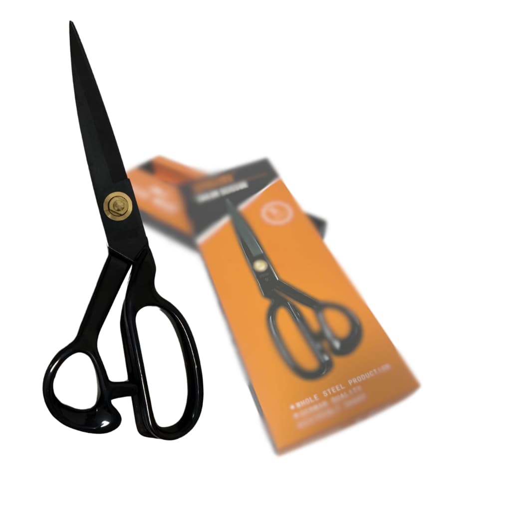 1 Tesoura Profissional N°9 Costura Tecido Patchwork Corte Preciso