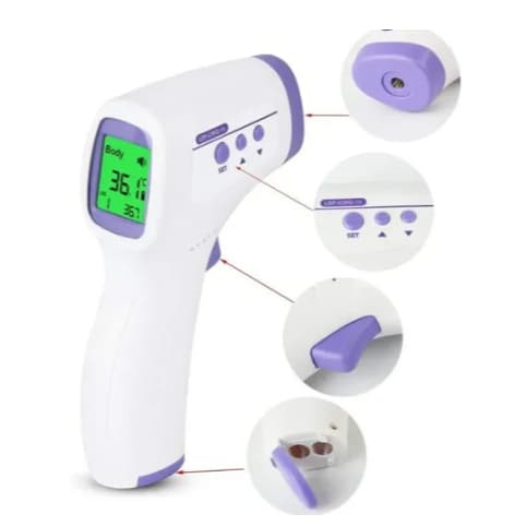 Termômetro Digital Laser Infravermelho Testa Medicao Febre
