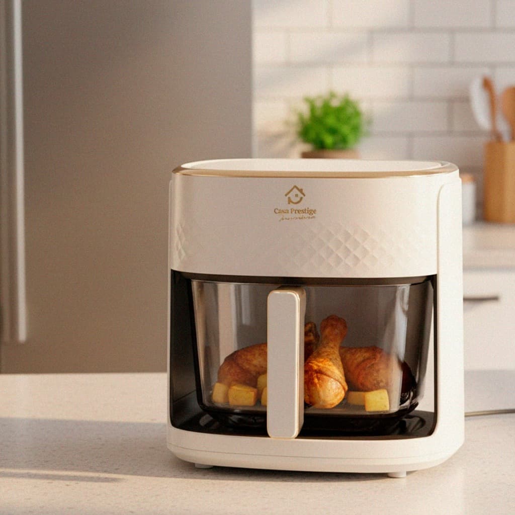 Fritadeira A Ar Gourmet Luxo Digital 4,5l Air Fryer 110v ou 220v AirFraier Ayr Frair Forno Eletrico