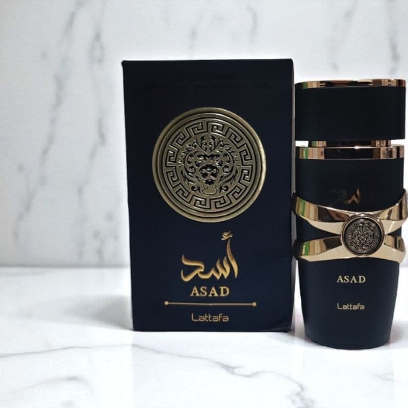Perfume Árabe Asad Lattafa – Masculino Importado| Perfume de Alta Fixação e Projeção Intensa