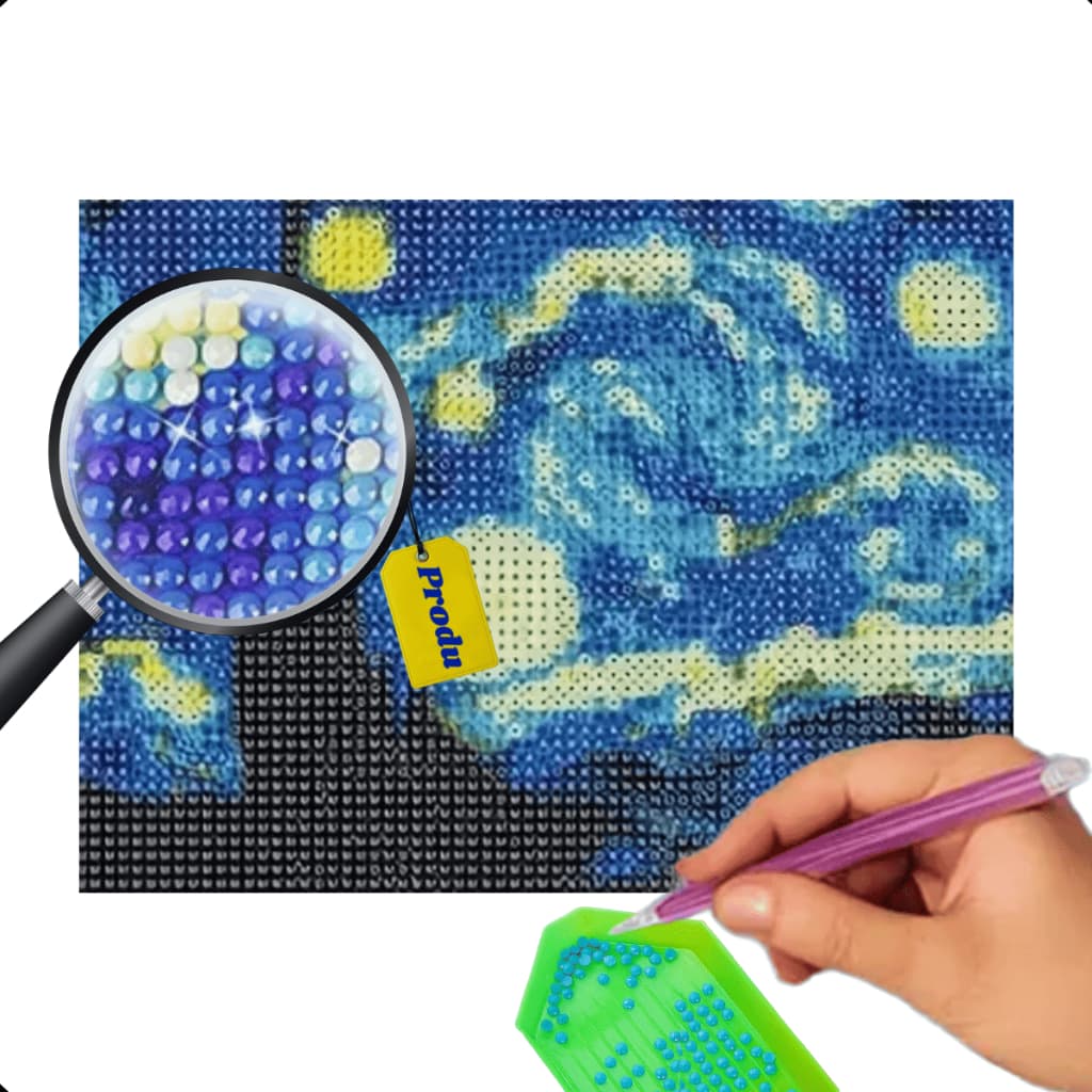 Kit Pintura De Diamante 5d Diamond Painting Diy No Brasil