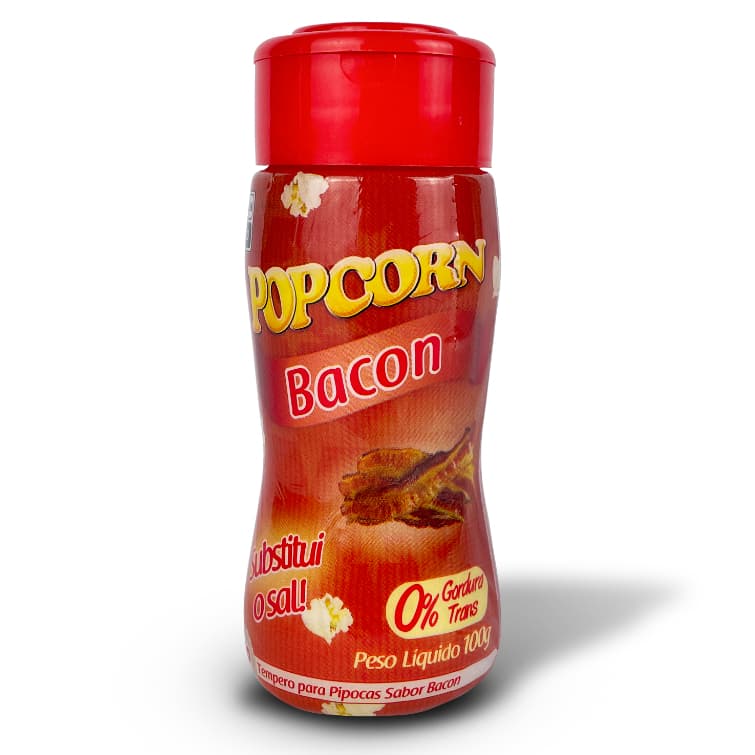 Tempero para Pipoca Sabor Bacon 100g Popcorn