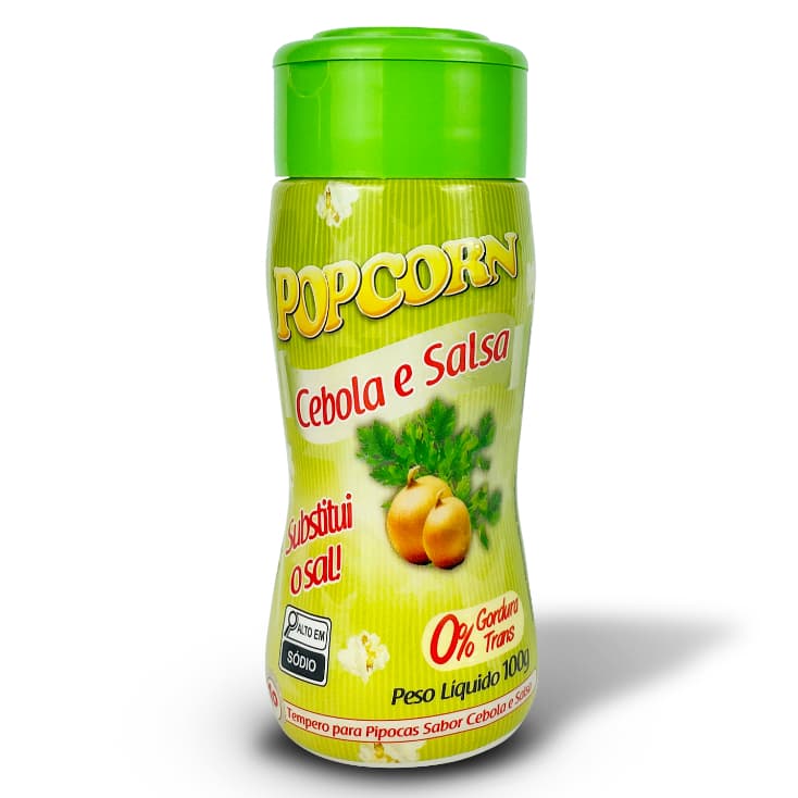 Tempero para Pipoca | Sabor Cebola e Salsa 100g Popcorn