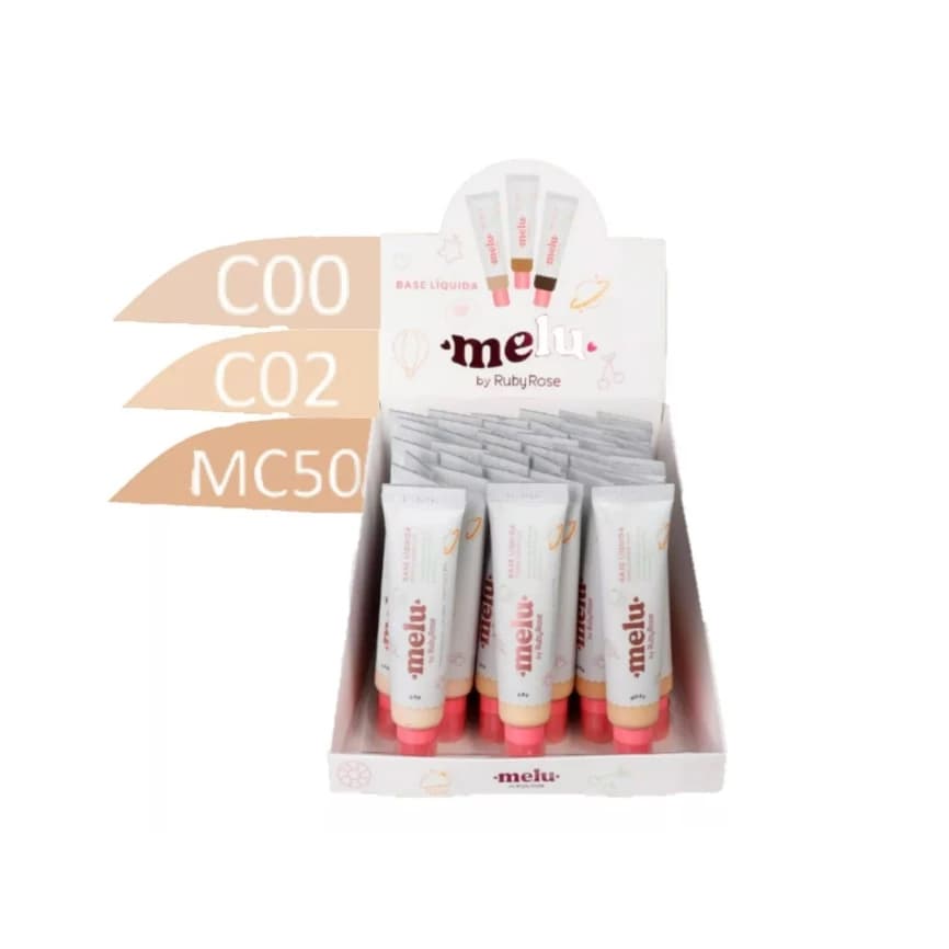 BASE LIQUIDA MELU - RUBY ROSE  VENC 10/26