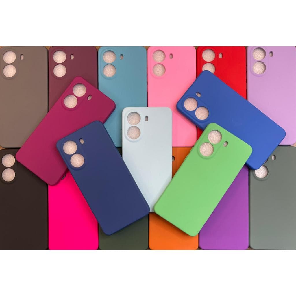 Capa Capinha Para Xiaomi POCO X7 PRO Silicone Aveludado Pelicula Case