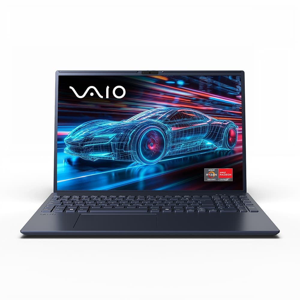 Notebook VAIO FE16 AMD® Ryzen 5-5625U Linux 16GB RAM 512GB SSD 16" IPS WUXGA - Cinza Grafite