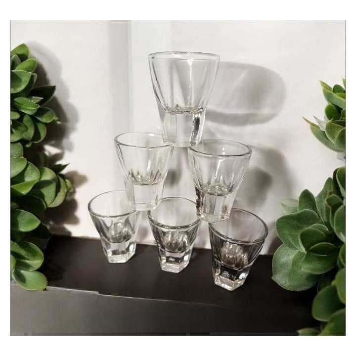 Jogo de 6 copos de vidro 40ml