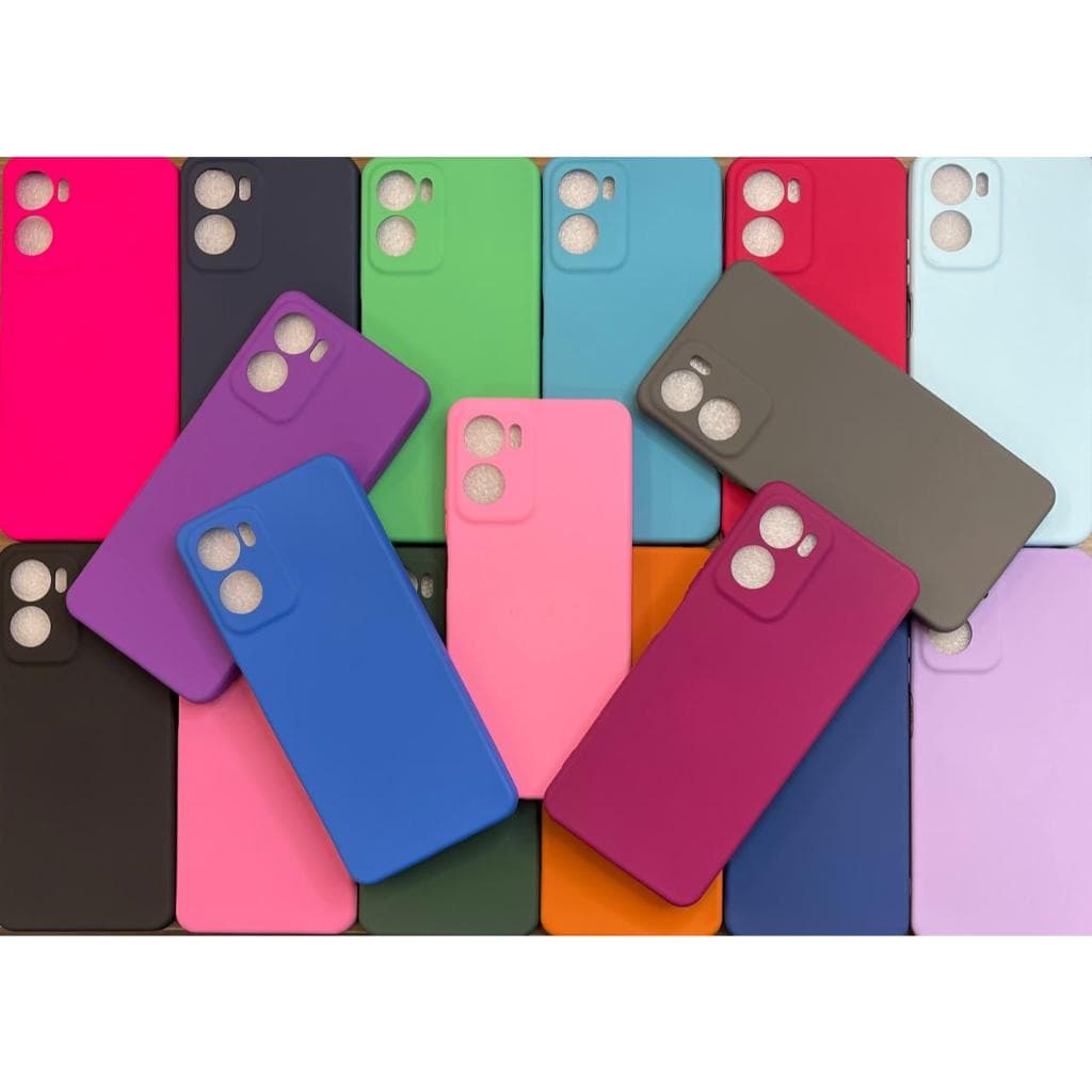 Capa Capinha Para Motorola G06 Silicone Aveludado Película Case