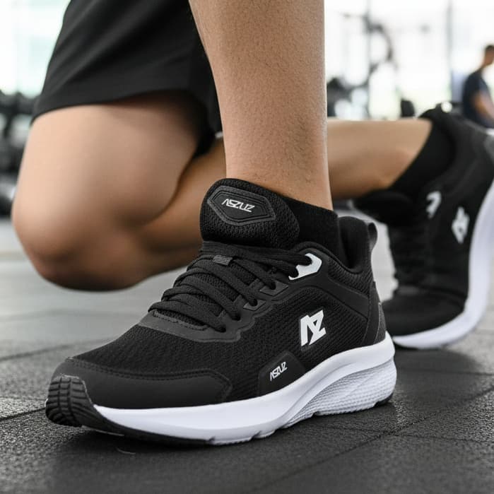 Tênis Esportivo Jogger Unissex Leve Confortável Para Academia Treino Corrida Estilo Urbano ASZUZ