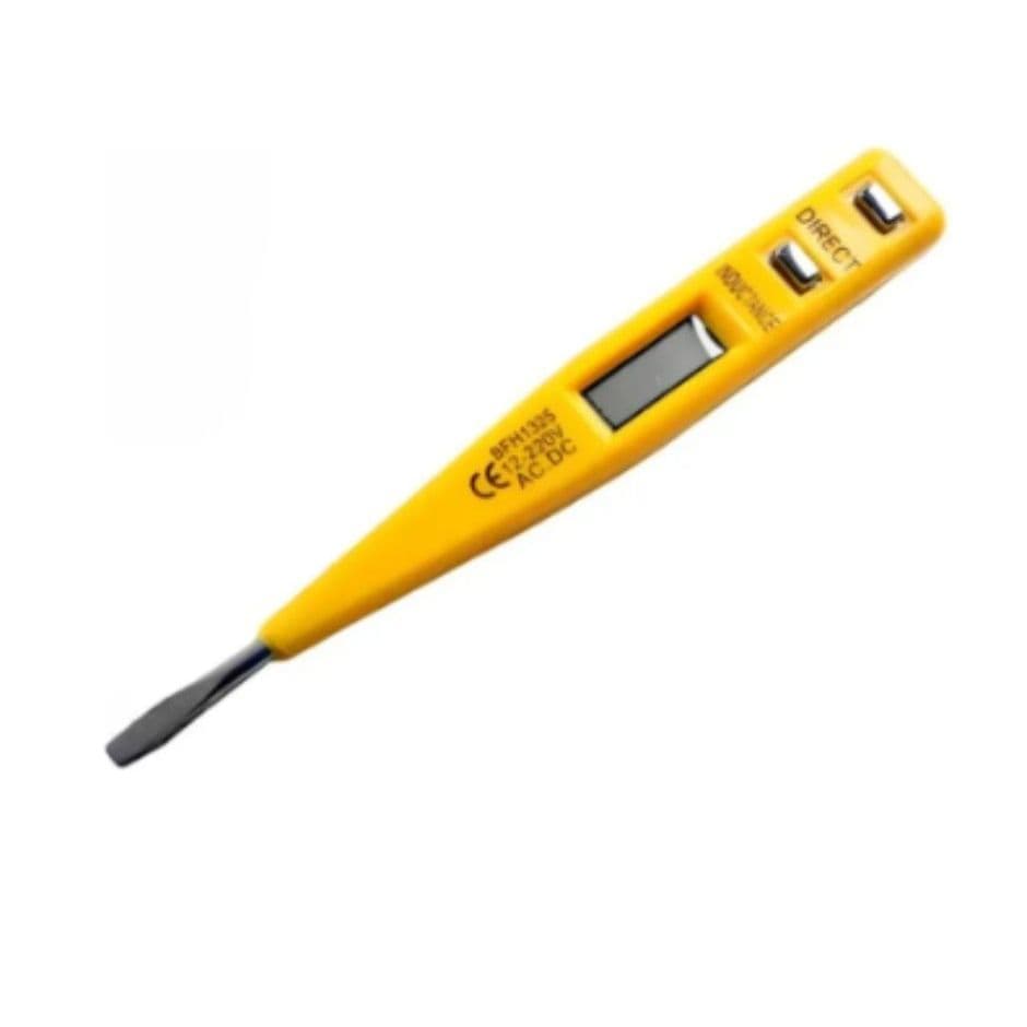 Chave Teste Voltagem Corrente Digital Eletricista 12v A 220v