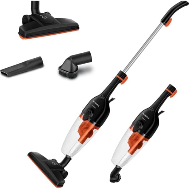 Aspirador de Pó Turbo Cycle Mondial Preto/Laranja 110V 1500W- AP-40-B