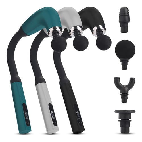 Massageador Elétrico Corporal em U – 4 Pontas, Alívio Muscular, Costas e Ombros