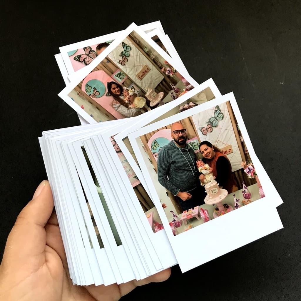 📸Mini Fotos Personalizadas 45 Unidades para Capinha de Celular Papel Fotográfico Alta Qualidade | Envio Diário