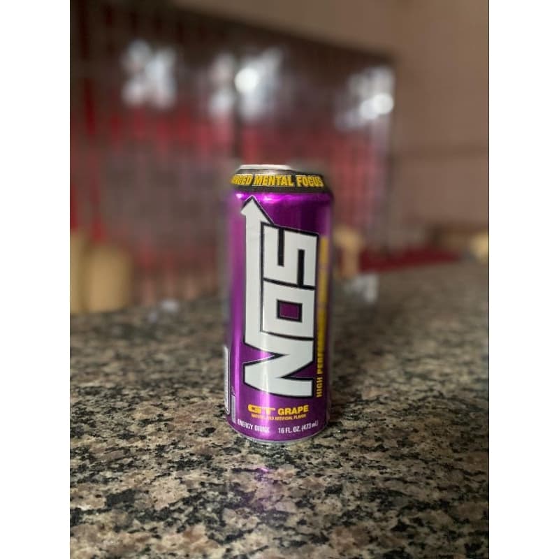 NOS Energy Drink Roxo 473ml – Energético Frutado Famoso em Velozes & Furiosos 🇺🇲 IMPORTADO!