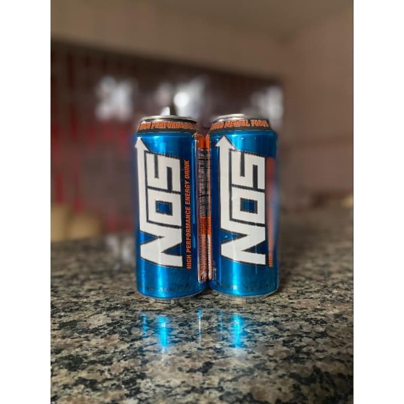 NOS Energy Drink Azul 473ml – Energético Oficial de Velozes & Furiosos 🇺🇲 IMPORTADO