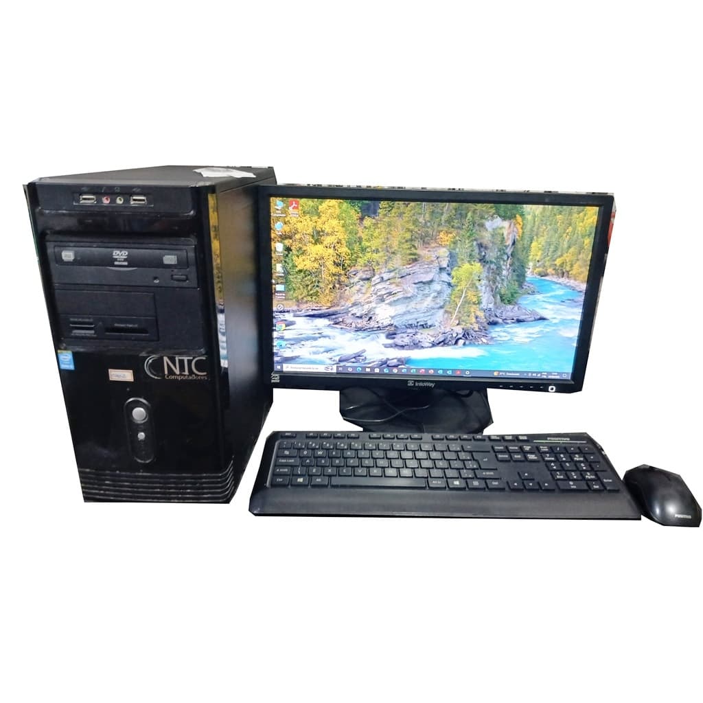COMPUTADOR DESKTOP NTC PROCESSADOR I3 NUMERO DE SÉRIE 4052ASNTC1464 E MONITOR ITAUTEC 20 POLEGAGAS