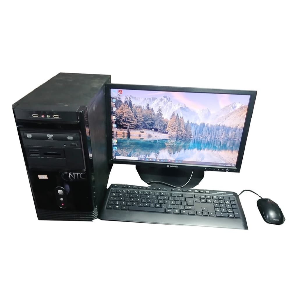 COMPUTADOR DESKTOP NTC PROCESSADOR I3 NUMERO DE SÉRIE 4052ASNTC1467 E MONITOR ITAUTEC 20 POLEGAGAS